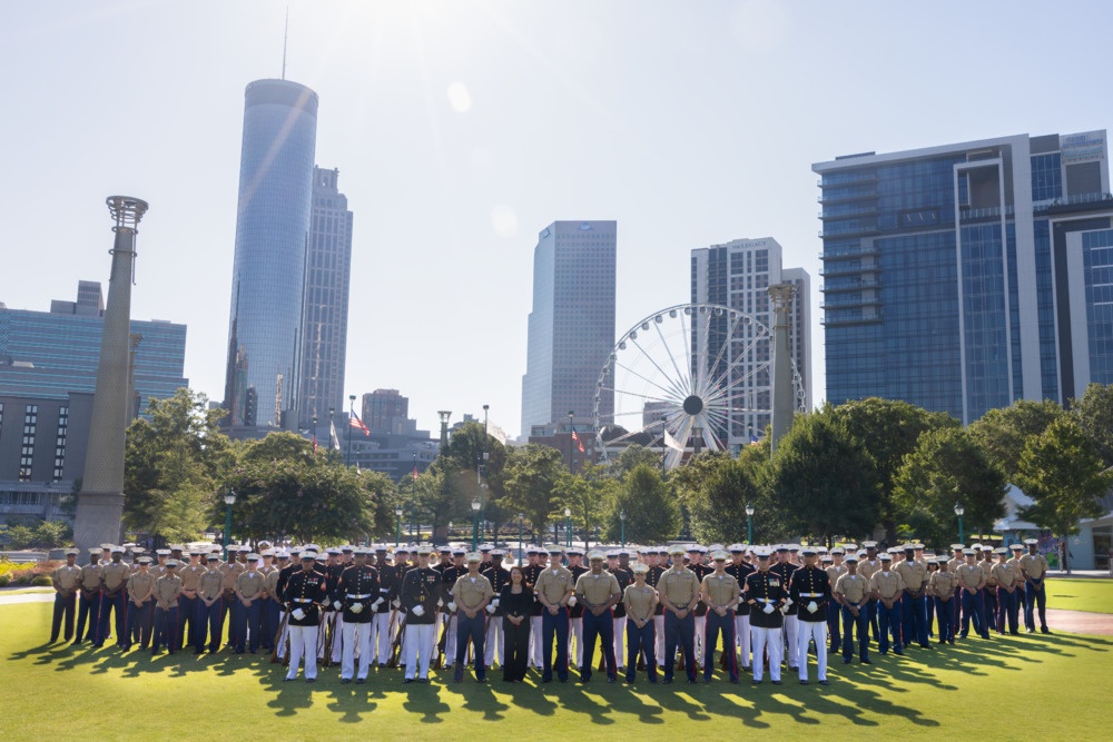 Marine Week Atlanta 2025: Special Purpose Marine Air-Ground Task Force-250 Group Photo