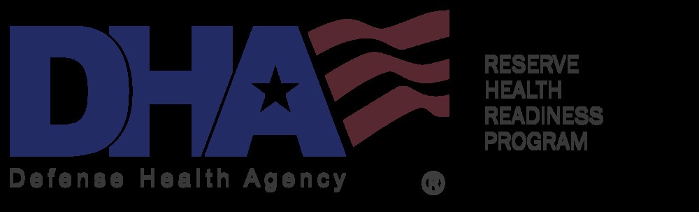 DHA Reserve Health Readiness Program logo color horizontal