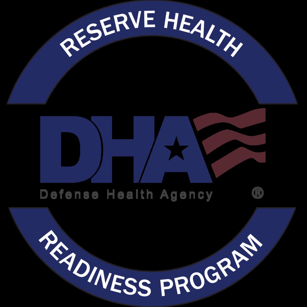 DHA Reserve Health Readiness Program logo round color