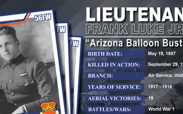 Lt Frank Luke 107th Anniversary Graphic