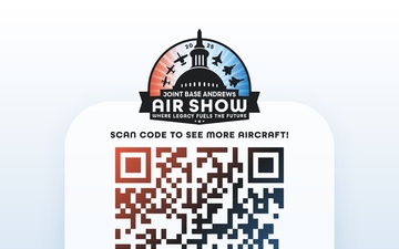 2025 Joint Base Andrews: Static Display QR Code