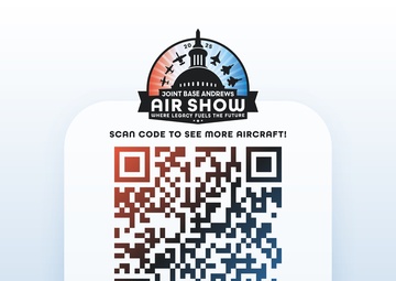 2025 Joint Base Andrews: Static Display QR Code