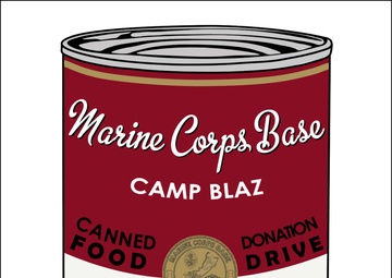 Camp Blaz Runs Canned Food Drive