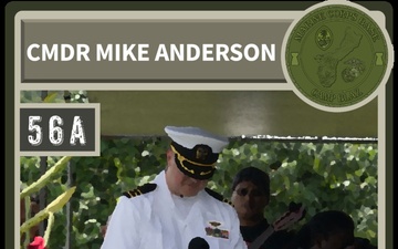 MCB Camp Blaz Trading Card: Chaplain Anderson #001