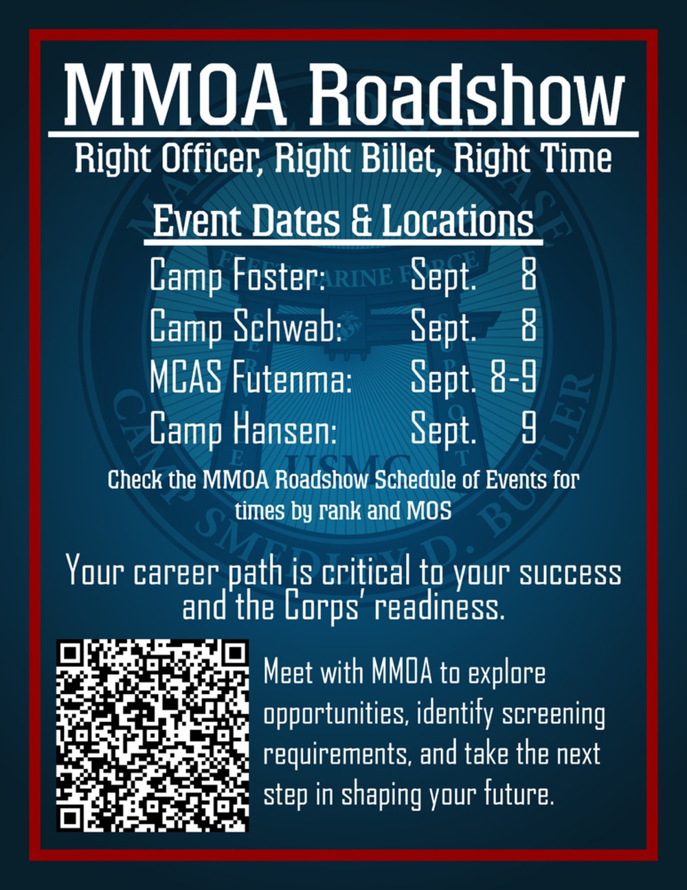 Okinawa MMOA Roadshow 2025 Infographic
