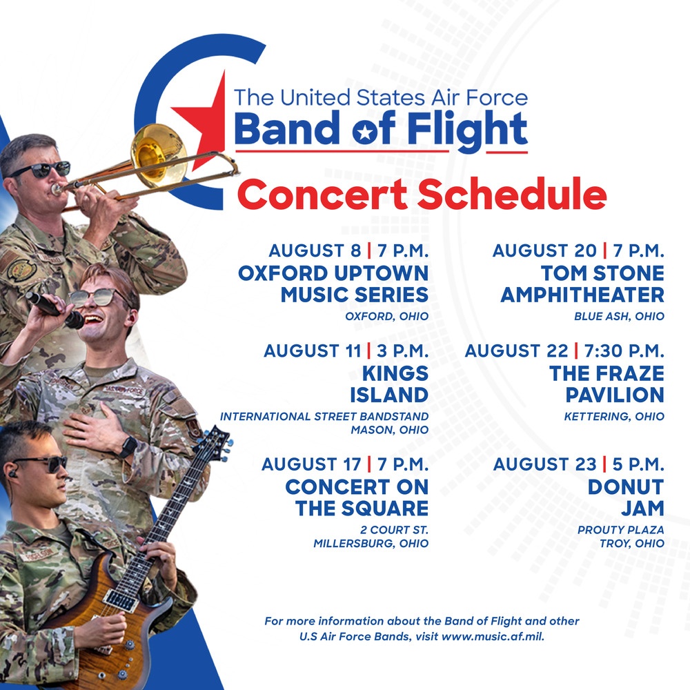 Band of Flight to perform at multiple venues