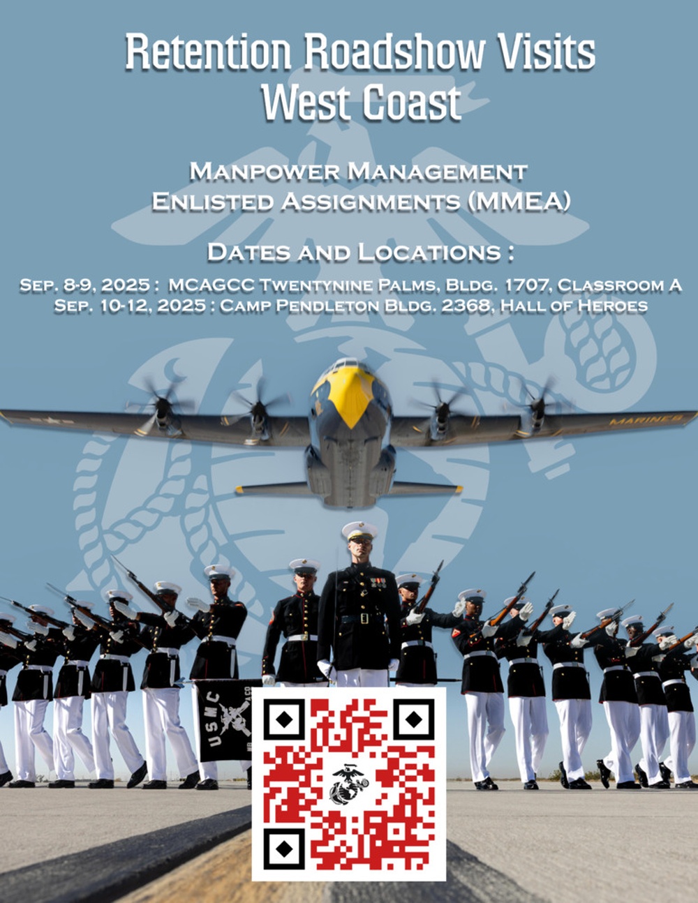 MMEA’s retention roadshow visits Camp Pendleton, Twentynine Palms