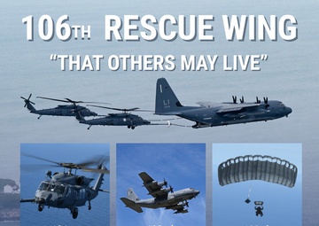 106th Rescue Wing Mission Poster