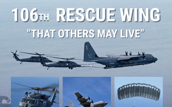 106th Rescue Wing Mission Poster