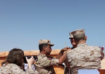 U.S. Marine Officer Promoted in Alexandria During Bright Star 2025, Symbolizing U.S.-Egyptian Friendship