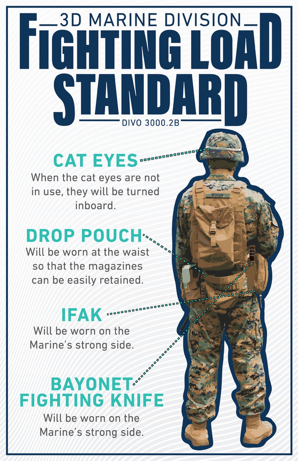3d Marine Division Fighting Load Standard