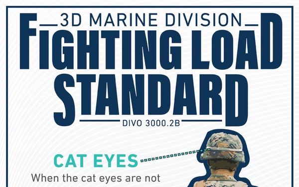 3d Marine Division Fighting Load Standard