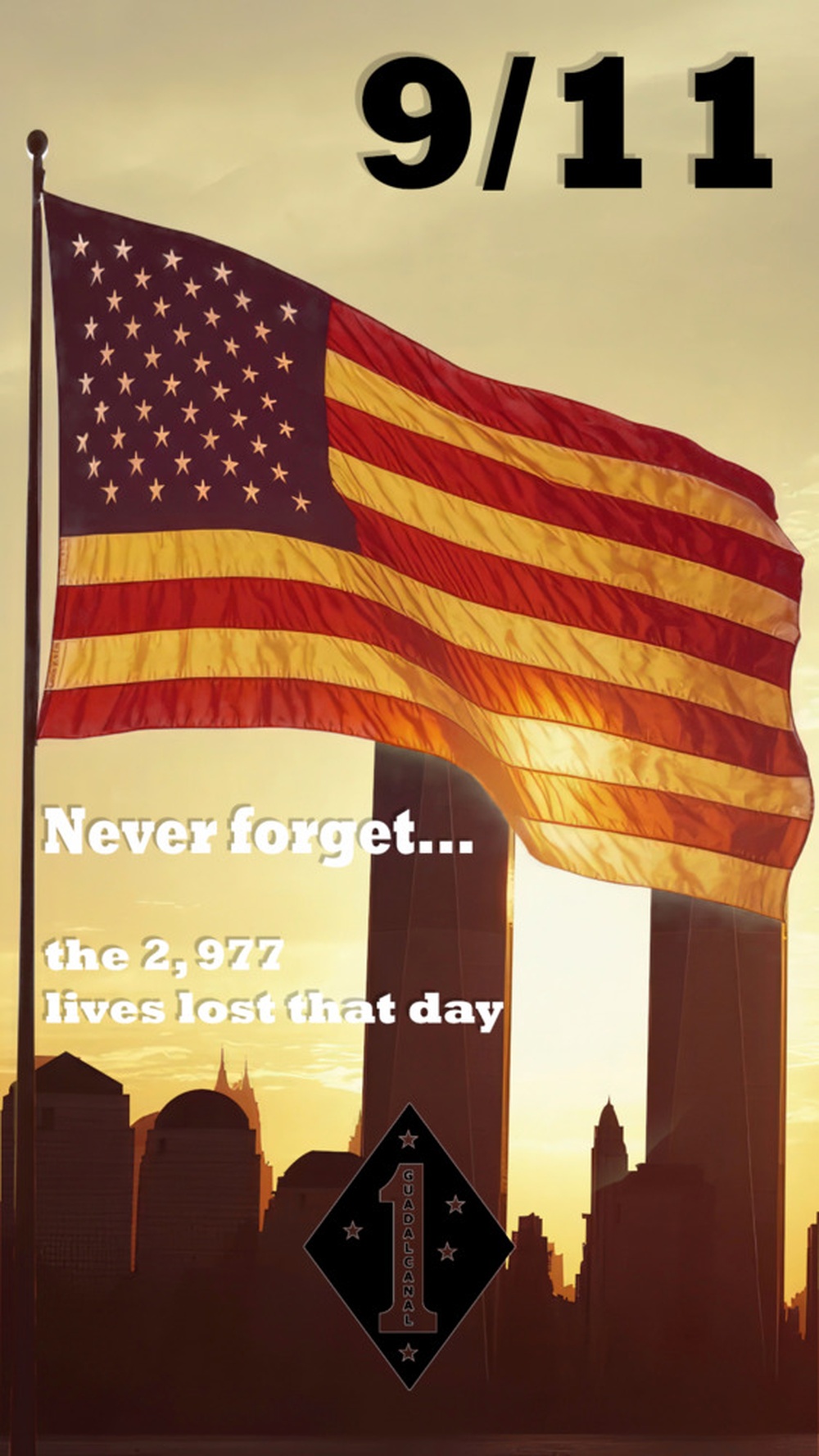 1st MARDIV commemorates Sept. 11 anniversary