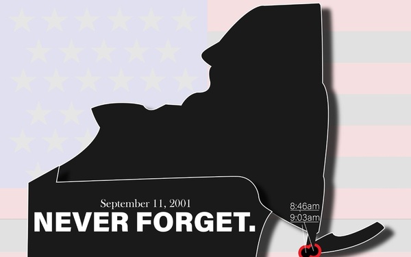 9/11 Memorial Highlight Graphic