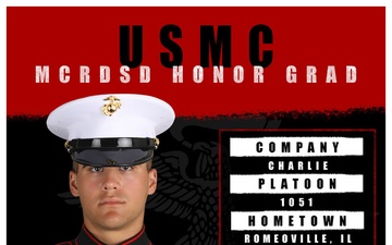 Charlie Company Honor Graduate