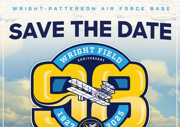 Wright Field 98th Anniversary: Save the Date Flyer