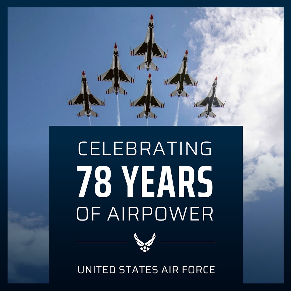 78 Years of Airpower, Fueled by Airmen 78 Years of Airpower, Fueled by Airmen