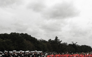 The United States Marine Corps Silent Drill Platoon Honor Flight