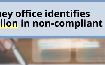 DCAA McKinney office identifies $74 million in non-compliant costs