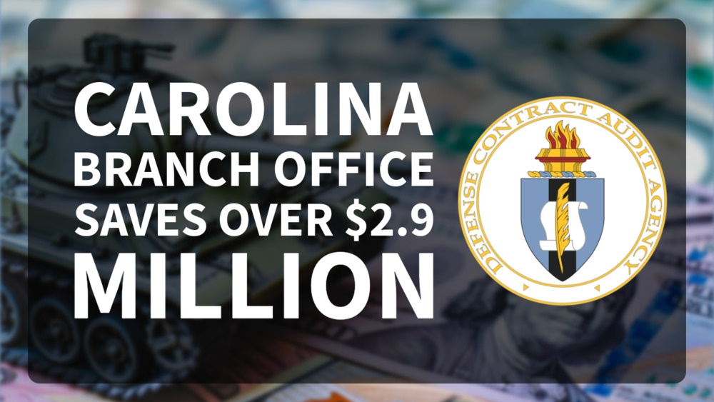 DCAA office saves over $2.9 million
