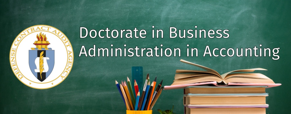 DCAA Technical Specialist receives Doctorate in Business Administration and Accounting