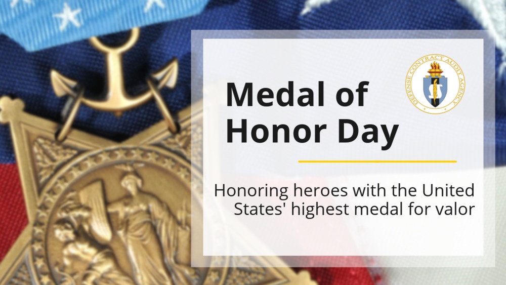 DCAA observes the 2025 Medal of Honor Day