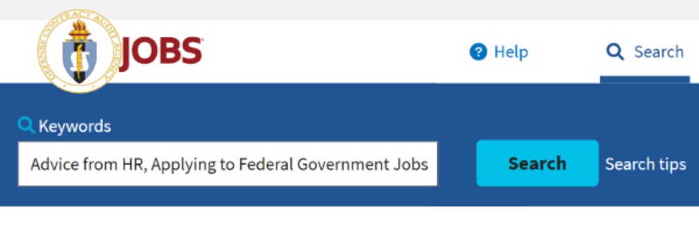 2024 advice from HR on applying to federal government jobs
