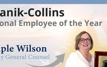 Temple Wilson awarded the prestigious Grechanik-Collins Professional Employee of the Year award