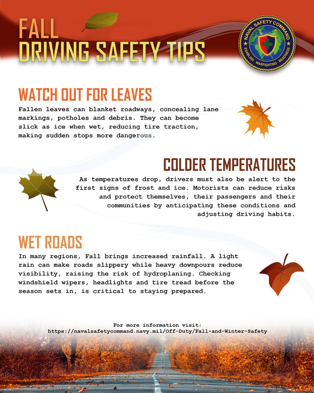 Fall Driving Safety