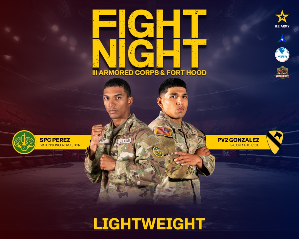 Fort Hood Fight Night: Return 2 the Ring Visual Assets