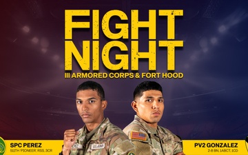 Fort Hood Fight Night: Return 2 the Ring Visual Assets