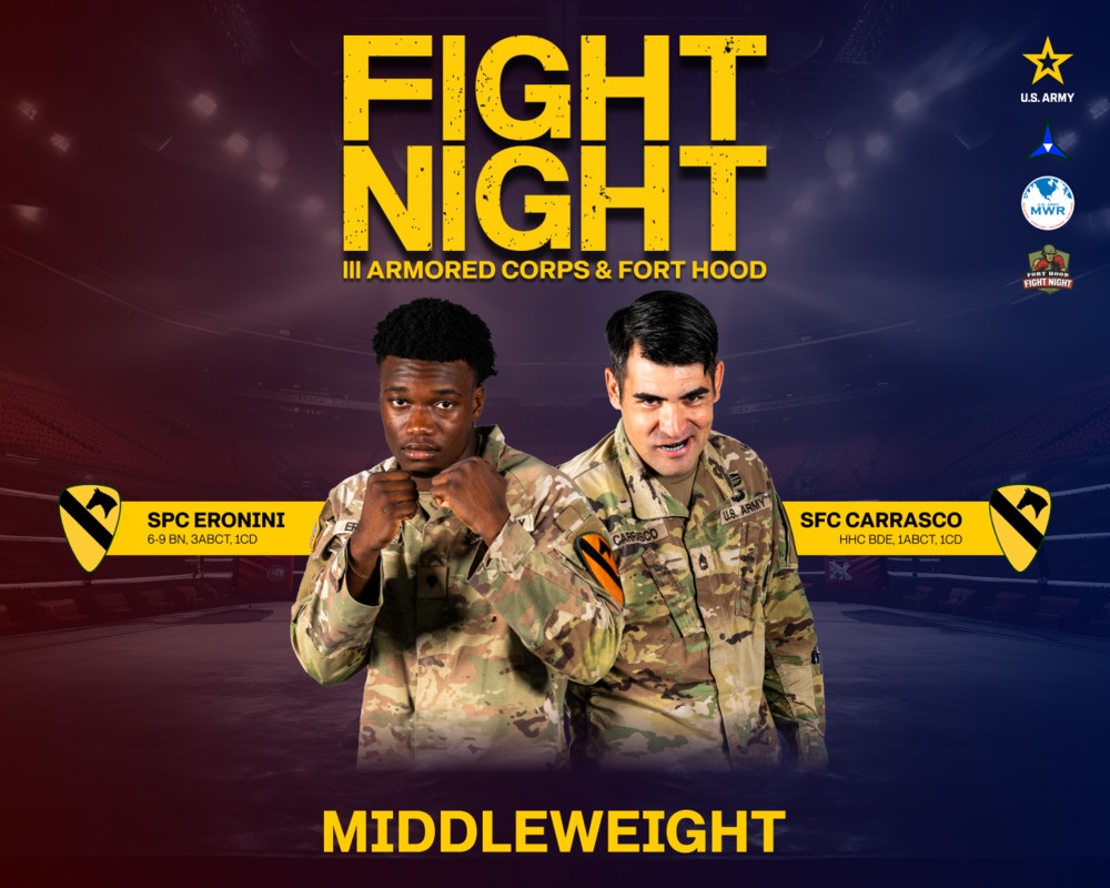 Fort Hood Fight Night: Return 2 the Ring Visual Assets