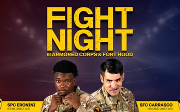 Fort Hood Fight Night: Return 2 the Ring Visual Assets