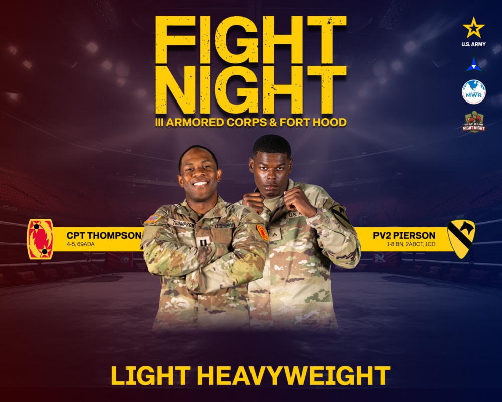 Fort Hood Fight Night: Return 2 the Ring Visual Assets