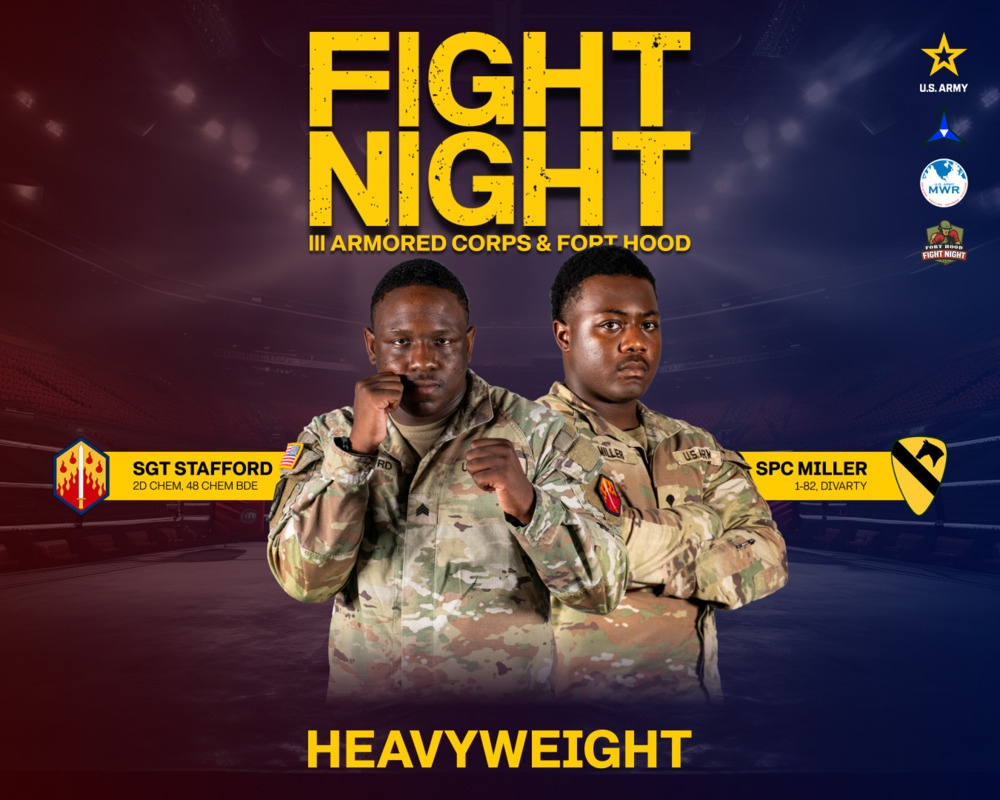 Fort Hood Fight Night: Return 2 the Ring Visual Assets