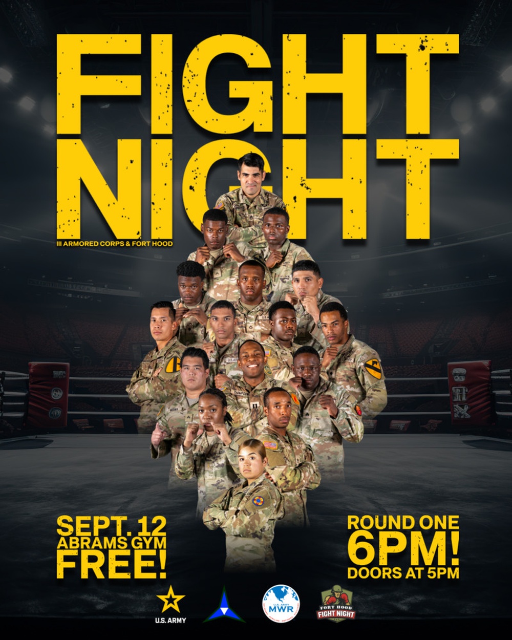 Fort Hood Fight Night: Return 2 the Ring Visual Assets Fort Hood Fight Night: Return 2 the Ring Visual Assets