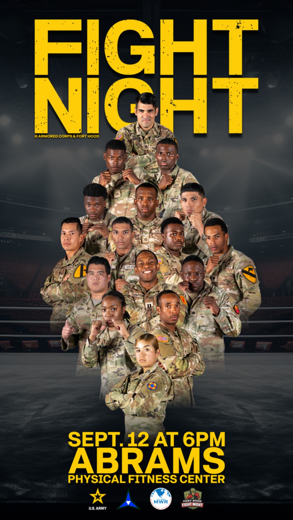 Fort Hood Fight Night: Return 2 the Ring Visual Assets