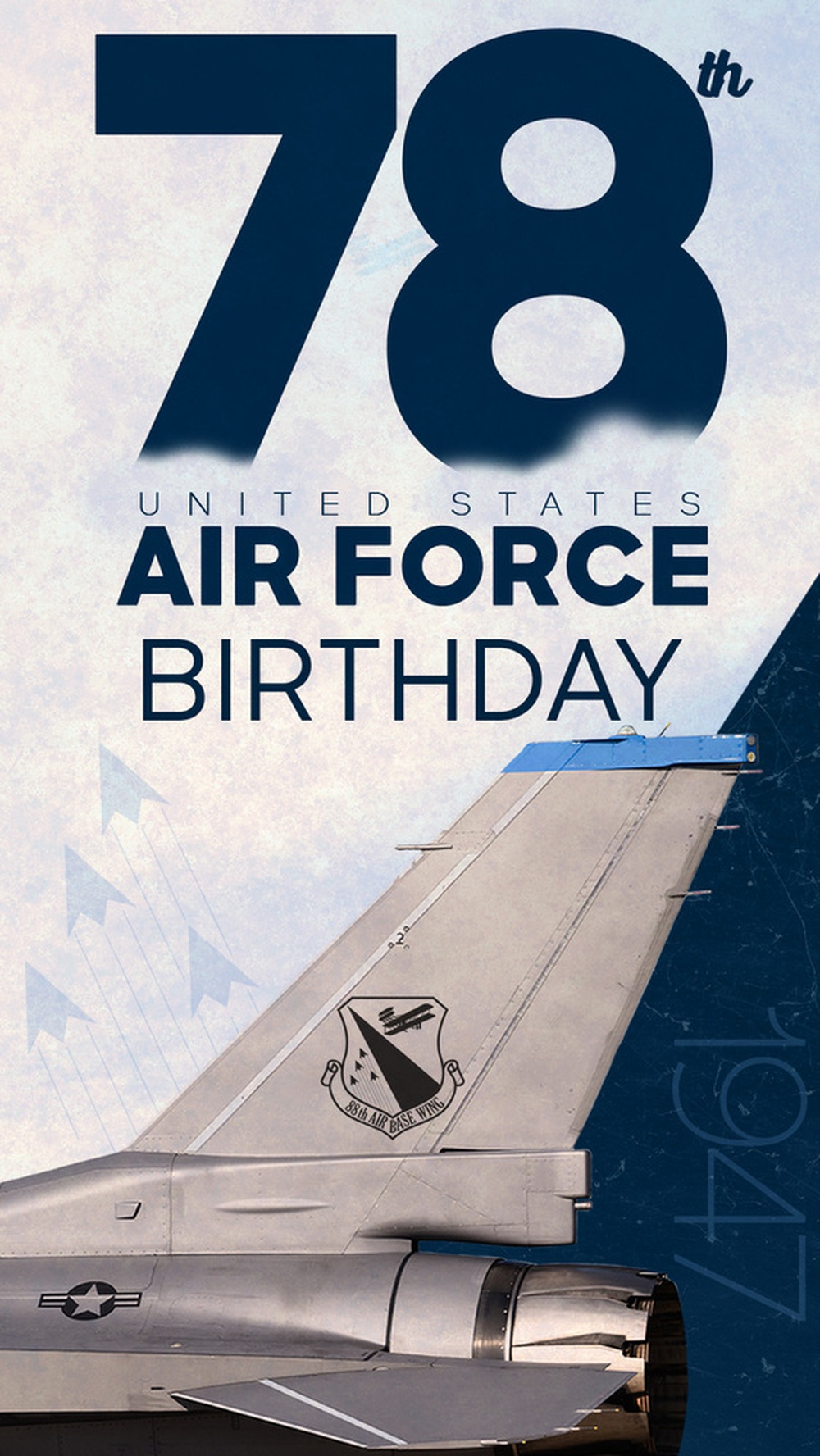 78th Air Force Birthday graphic