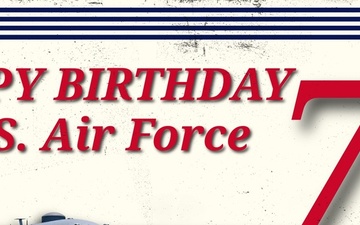 Air Force 78th birthday
