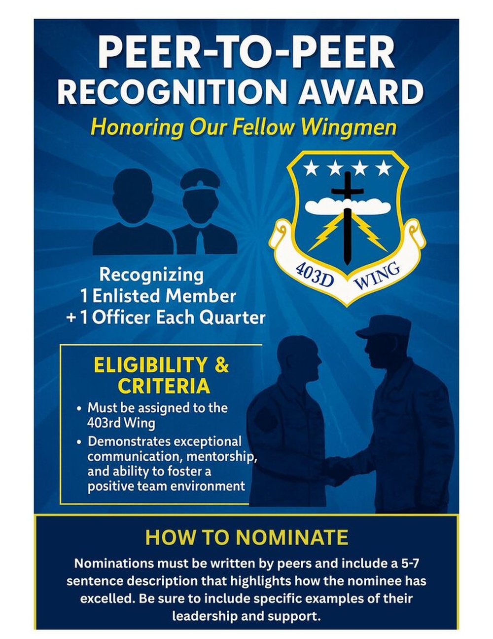Peer-to-Peer Recognition Award