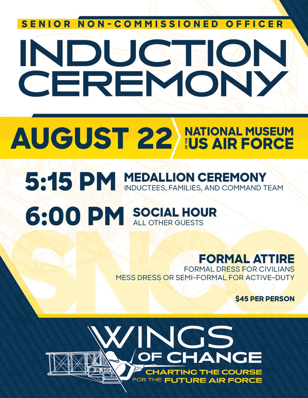 SNCO Induction Ceremony SNCO Induction Ceremony