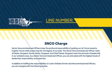 SNCO Induction Ceremony