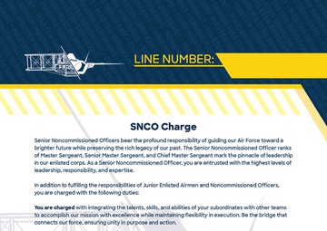 SNCO Induction Ceremony