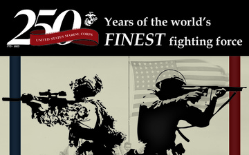 250th Marine Corps Birthday Highlight Graphic