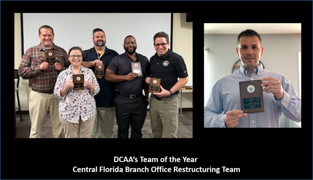 Central Florida Branch Office team of the year 2022