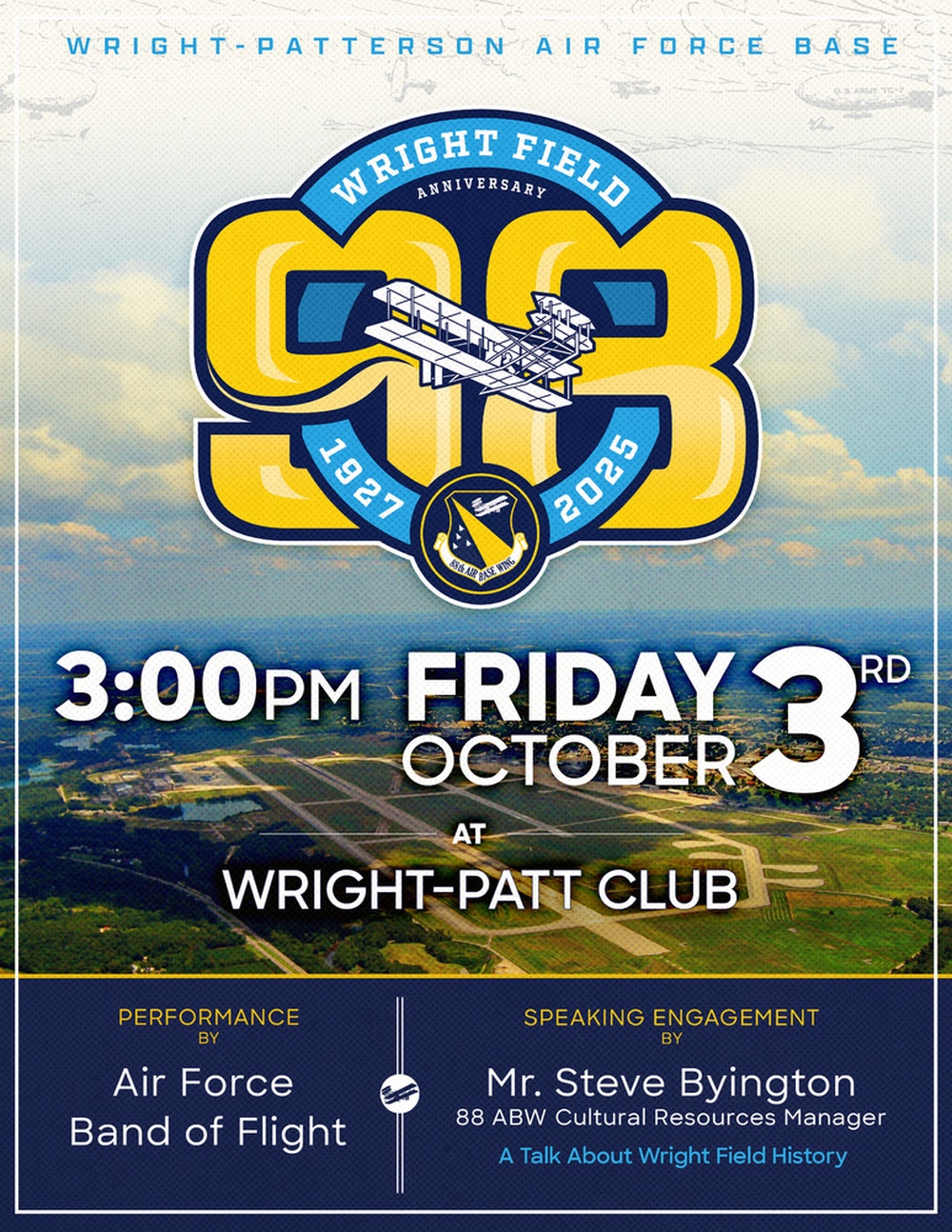 Wright Field 98th Anniversary: Flyer