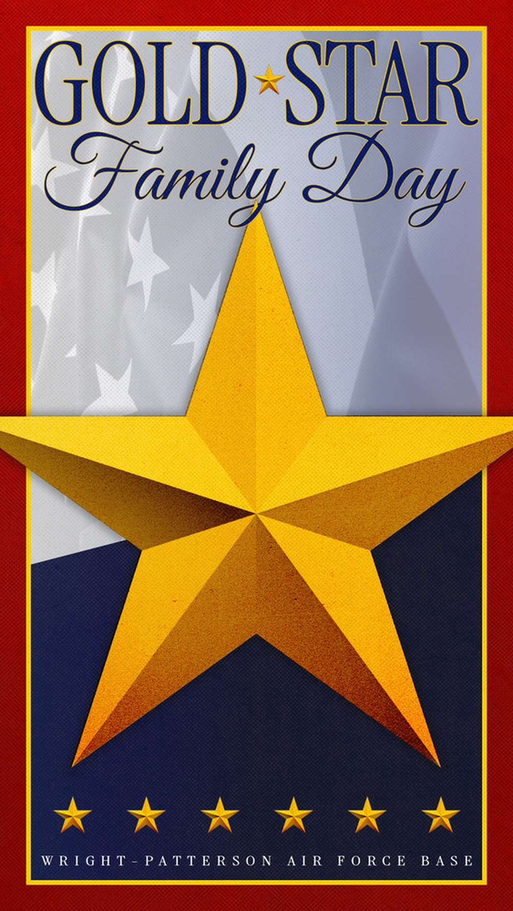 Gold Star Family Day graphic