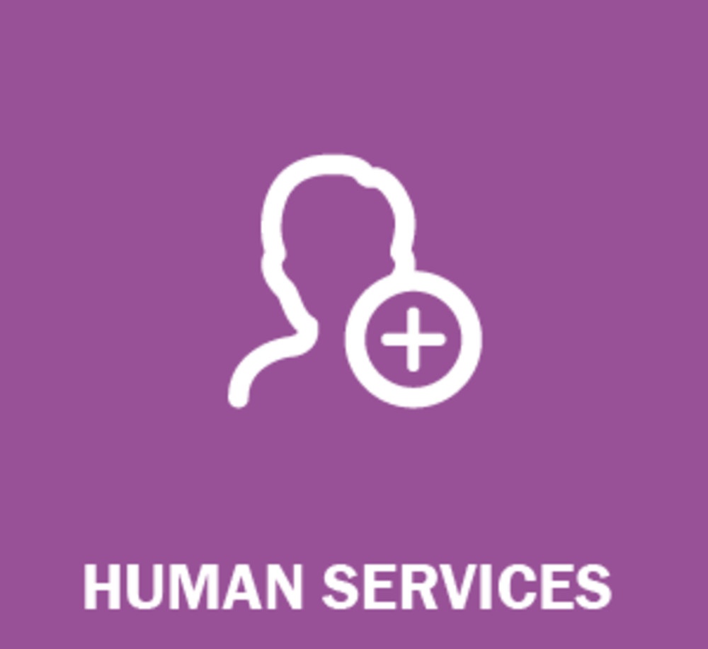Human Services Button