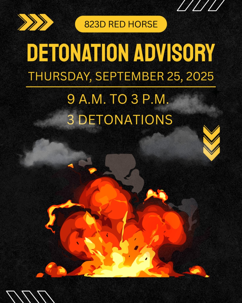 Detonation Advisory