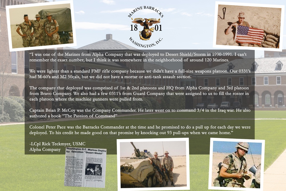 Marine Barracks Washington From the Archives